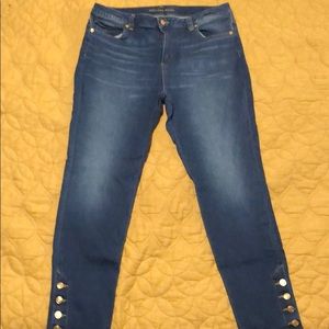 Michael Kors Izzy Skinny Cropped Jeans